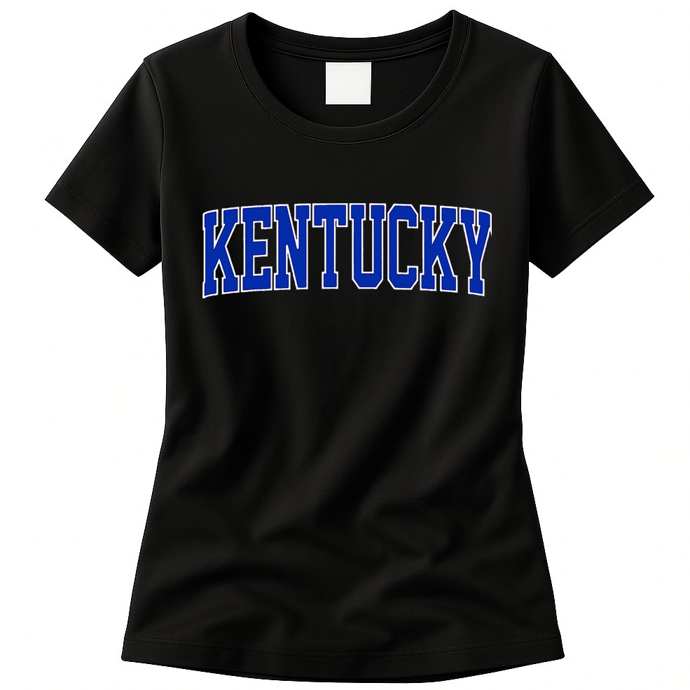Kentucky Vintage Kentucky Blue Throwback Classic Womens T-Shirt
