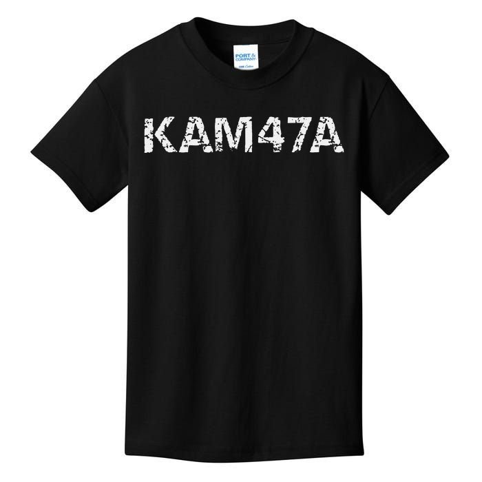 Kam47la Vintage Kamala Harris Election 47th President Kids T-Shirt