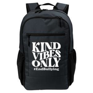 Kind Vibes Only Unity Day Orange Anti Bullying Awareness Daily Commute Backpack