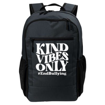 Kind Vibes Only Unity Day Orange Anti Bullying Awareness Daily Commute Backpack