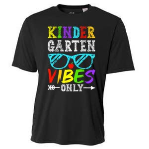 Kindergarten Vibes Only Back To School Cool Kids Teacher Cooling Performance Crew T-Shirt