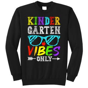 Kindergarten Vibes Only Back To School Cool Kids Teacher Sweatshirt