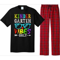 Kindergarten Vibes Only Back To School Cool Kids Teacher Pajama Set