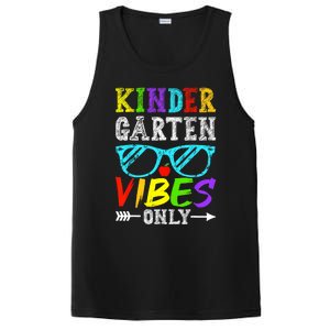 Kindergarten Vibes Only Back To School Cool Kids Teacher PosiCharge Competitor Tank