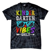 Kindergarten Vibes Only Back To School Cool Kids Teacher Tie-Dye T-Shirt