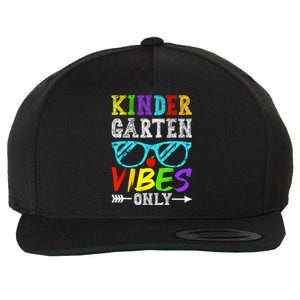 Kindergarten Vibes Only Back To School Cool Kids Teacher Wool Snapback Cap