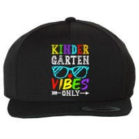 Kindergarten Vibes Only Back To School Cool Kids Teacher Wool Snapback Cap