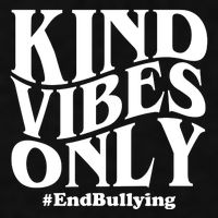Kind Vibes Only End Bullying Ladies PosiCharge Tri-Blend Wicking Tank