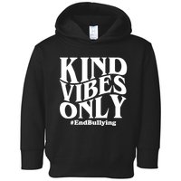 Kind Vibes Only End Bullying Toddler Hoodie