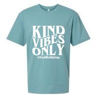 Kind Vibes Only End Bullying Sueded Cloud Jersey T-Shirt