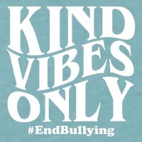 Kind Vibes Only End Bullying Sueded Cloud Jersey T-Shirt