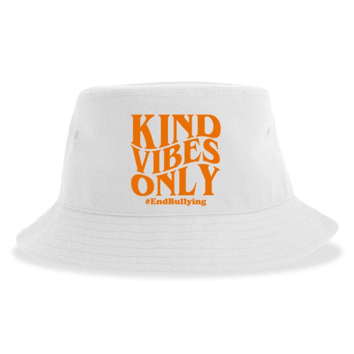 Kind Vibes Only End Bullying Sustainable Bucket Hat