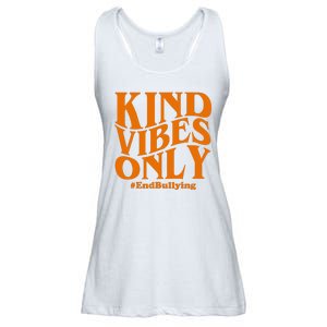 Kind Vibes Only End Bullying Ladies Essential Flowy Tank