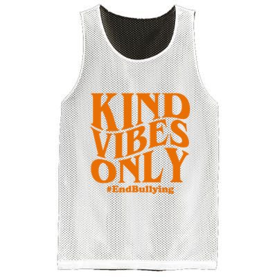 Kind Vibes Only End Bullying Mesh Reversible Basketball Jersey Tank