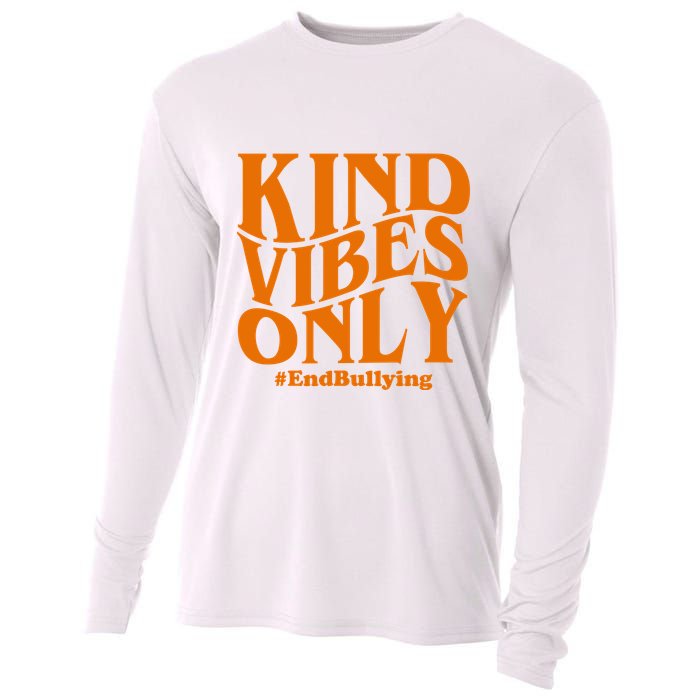 Kind Vibes Only End Bullying Cooling Performance Long Sleeve Crew