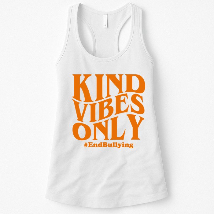 Kind Vibes Only End Bullying Womens Tank Top