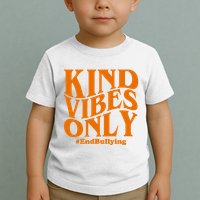 Kind Vibes Only End Bullying Toddler T-Shirt