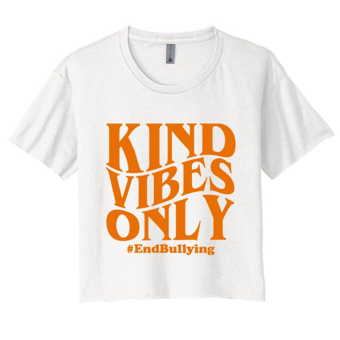 Kind Vibes Only End Bullying Crop Top