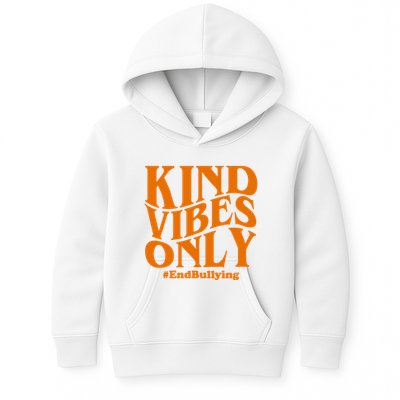 Kind Vibes Only End Bullying Kids Hoodie