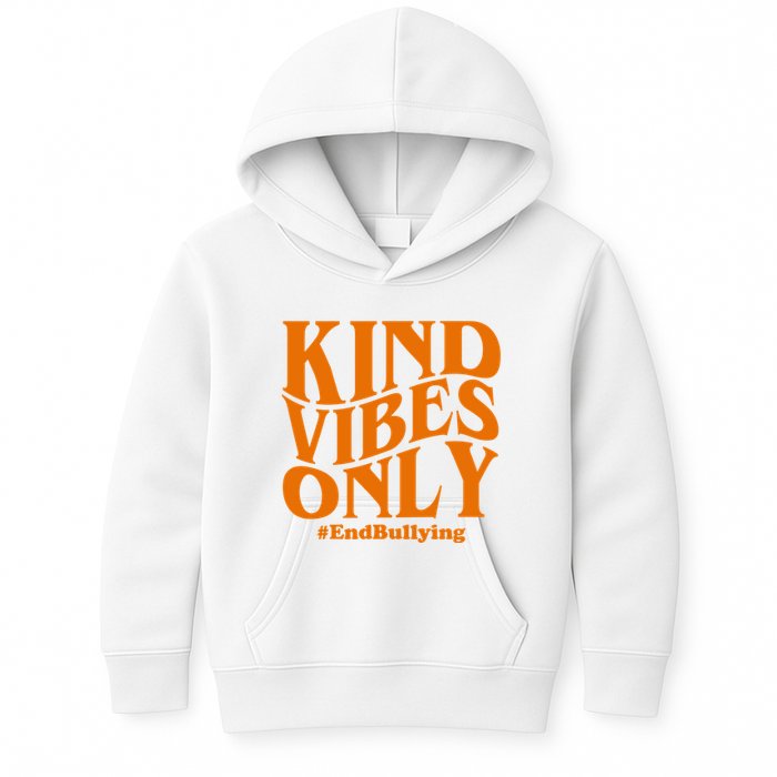 Kind Vibes Only End Bullying Kids Hoodie