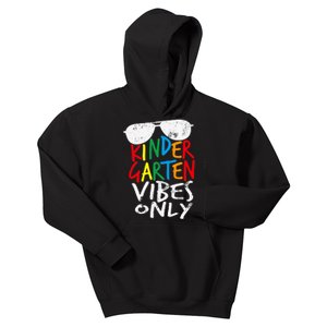 Kindergarten Vibes Only Back to School Cool Teacher Kids Hoodie