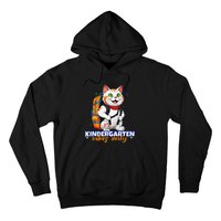 Kindergarten Vibes Only Cute Cat Back To School First Hoodie