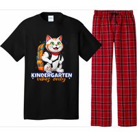 Kindergarten Vibes Only Cute Cat Back To School First Pajama Set