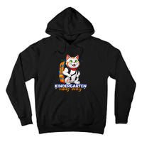 Kindergarten Vibes Only Cute Cat Back To School First Tall Hoodie