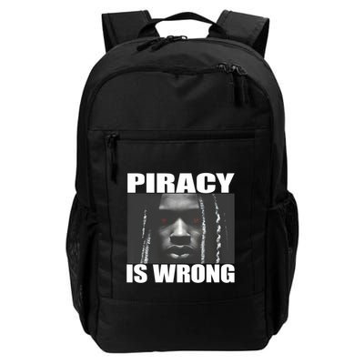 King Von Piracy Is Wrong Anti Piracy Funny Brainrot Meme Backpack