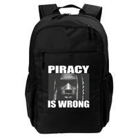 King Von Piracy Is Wrong Anti Piracy Funny Brainrot Meme Backpack