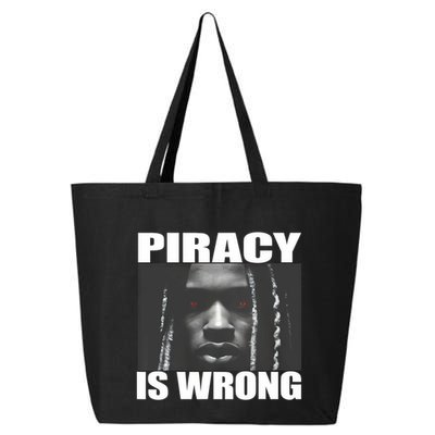 King Von Piracy Is Wrong Anti Piracy Funny Brainrot Meme 25L Jumbo Tote