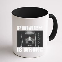 King Von Piracy Is Wrong Anti Piracy Funny Brainrot Meme Mug