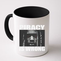 King Von Piracy Is Wrong Anti Piracy Funny Brainrot Meme Mug