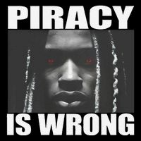 King Von Piracy Is Wrong Anti Piracy Funny Brainrot Meme 16 in Basic Backpack