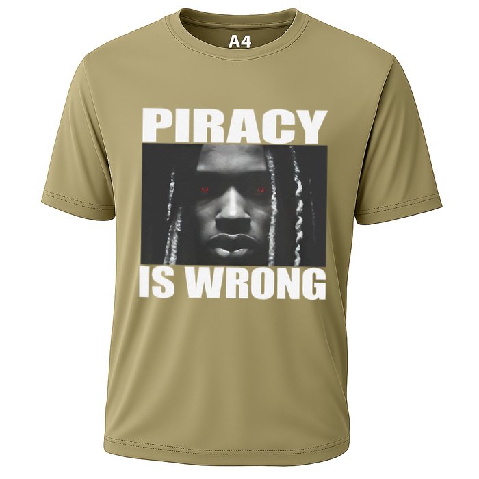 King Von Piracy Is Wrong Anti Piracy Funny Brainrot Meme Performance Shirt