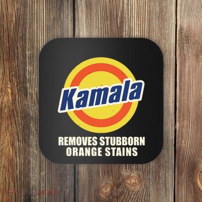 Kamala Vote Remove Stubborn Orange Stains Harris Funny Vote Coaster