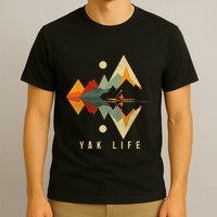 Kayak Vintage Retro Mountains Canoe Kayak Kayak Kayak T-Shirt
