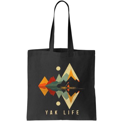 Kayak Vintage Retro Mountains Canoe Kayak Kayak Kayak Bag
