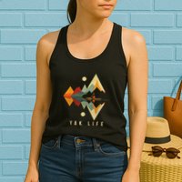 Kayak Vintage Retro Mountains Canoe Kayak Kayak Kayak Womens Tank Top