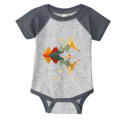 Kayak Vintage Retro Mountains Canoe Kayak Kayak Kayak Infant Baby Jersey Bodysuit