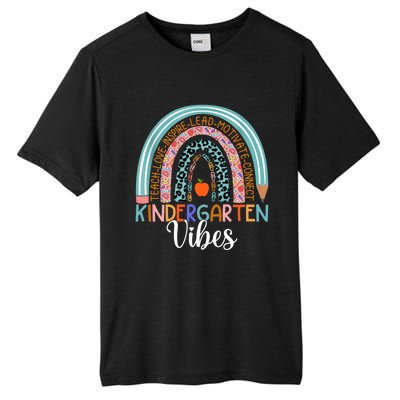 Kindergarten Vibes Rainbow Kinder Teacher Team Kindergarten Cool Gift Tall Fusion ChromaSoft Performance T-Shirt