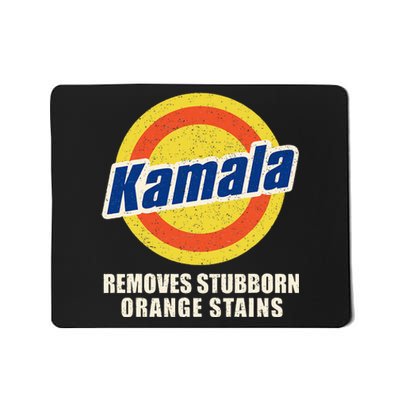 Kamala Vote Remove Stubborn Orange Stains Harris Funny Vote Mousepad