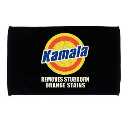 Kamala Vote Remove Stubborn Orange Stains Harris Funny Vote Microfiber Hand Towel