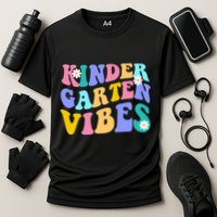Kindergarten Vibes Retro Colorful Performance Shirt