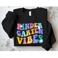 Kindergarten Vibes Retro Colorful Sweatshirt