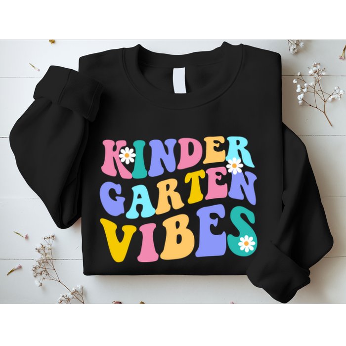 Kindergarten Vibes Retro Colorful Sweatshirt