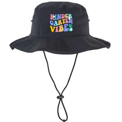 Kindergarten Vibes Retro Colorful Bucket Hat