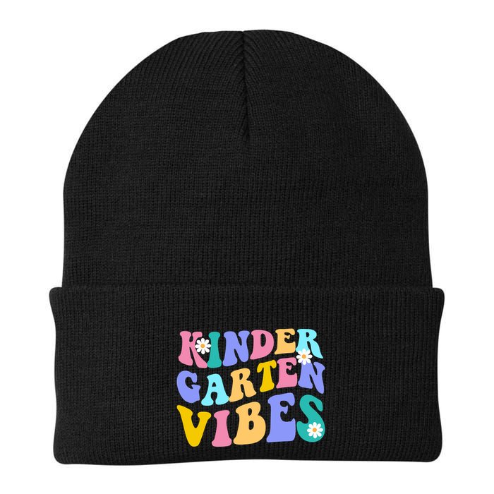 Kindergarten Vibes Retro Colorful Beanie