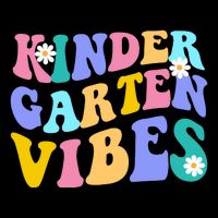 Kindergarten Vibes Retro Colorful Drawstring Bag