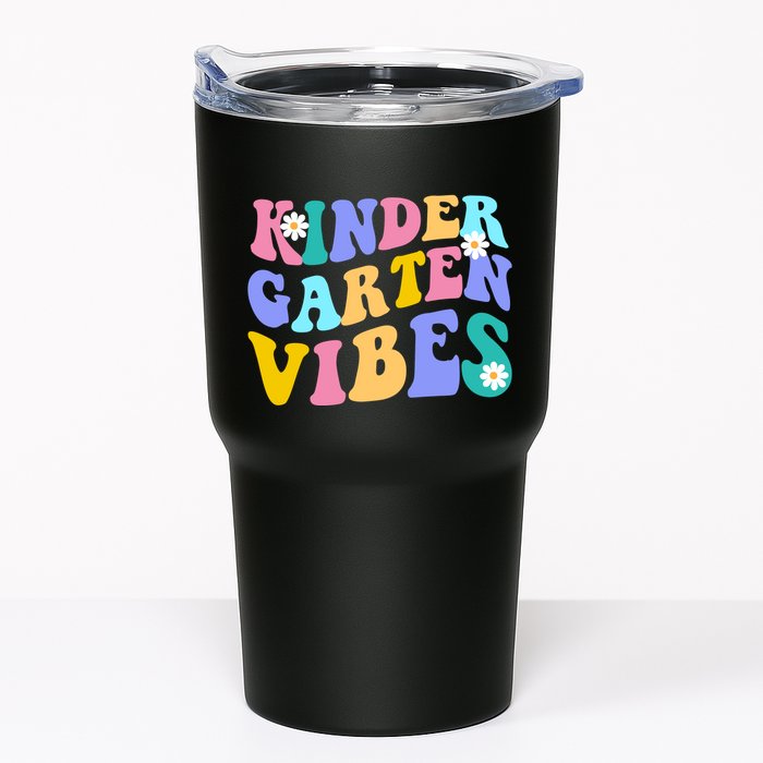 Kindergarten Vibes Retro Colorful Tumbler